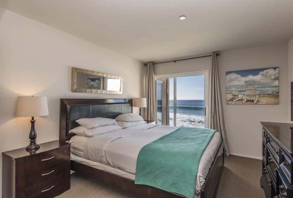 bedroom in Seas the Day condo in Carlsbad CA